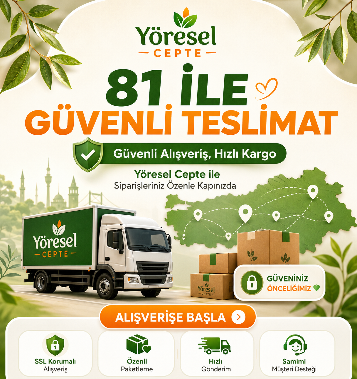 81 İle Gönderim