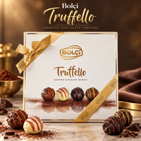 Bolçi Truffello karışık çikolata trüf kutusu