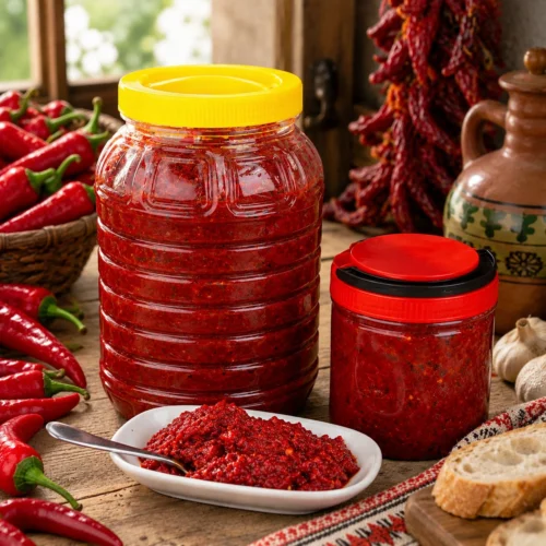 Tatlı Biber Salçası