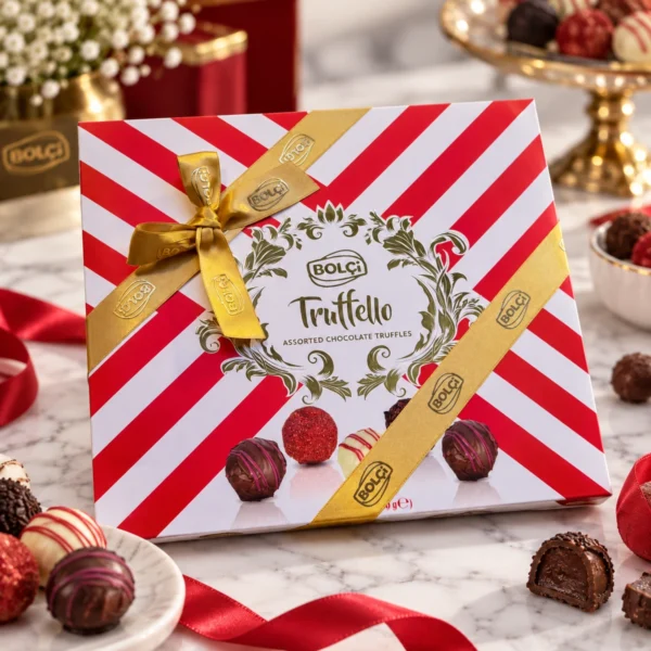 bolci-truffello-assorted-chocolate-truffles-kutusu Bolçi Trufello Meyveli Çikolata - Yöresel Cepte
