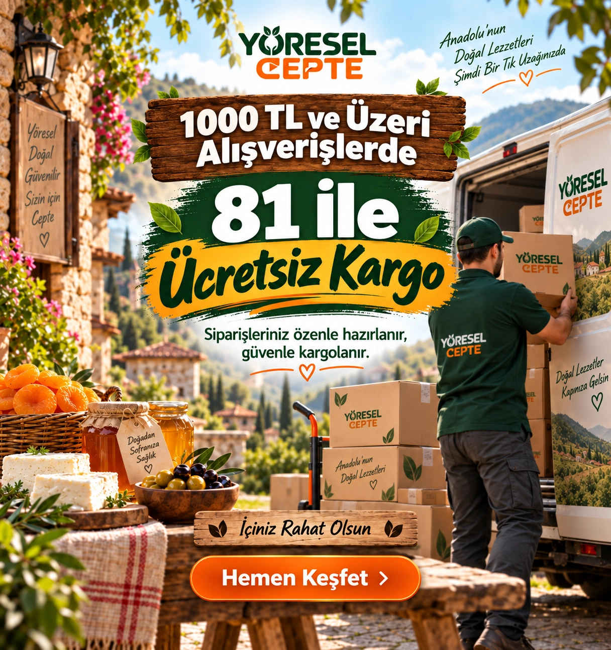81 İle Gönderim