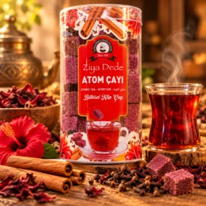 Ziya Dede Atom Çayı kutusu